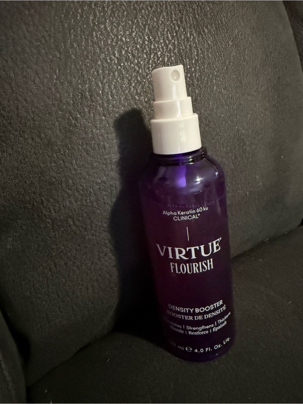 Virtue Flourish Density Booster Spray 4 fl oz - No Cap.
This is new and unused